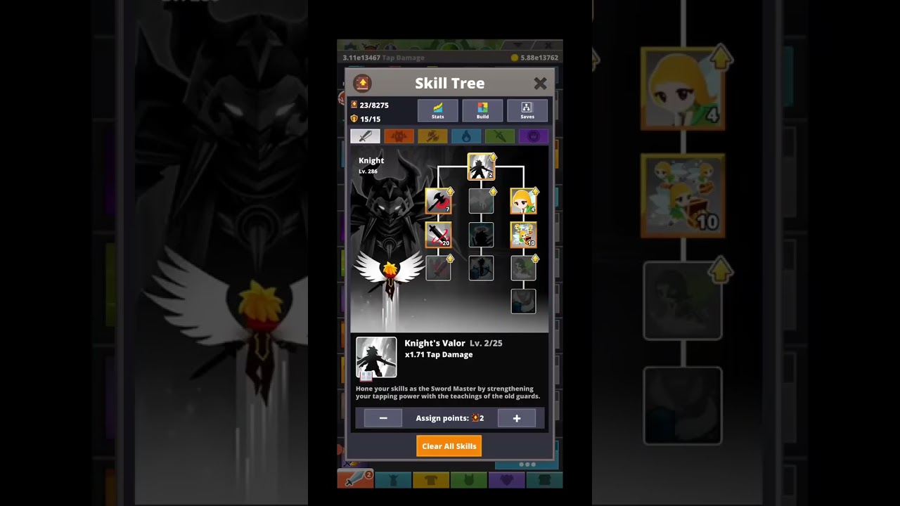 Tap Titans 2: How To - Setting up Golden Gun (5.28)