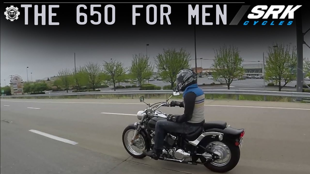 Is the V star 650 big enough for a man? (highway)