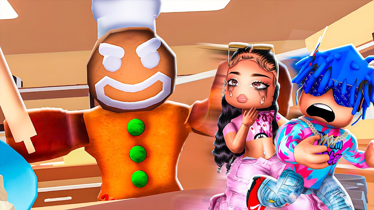 СБЕГИТЕ ОТ ЗЛОГО ПРЯНИЧНОГО ОББИ! 🍩🥛 (Roblox)