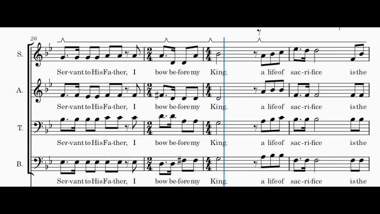 A Life of Sacrifice - Soprano