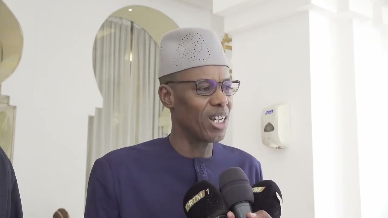 Présentation du rapport sur l’audit du secteur minier au Mali à SE le Col. Assimi PT, Chef de l’Etat