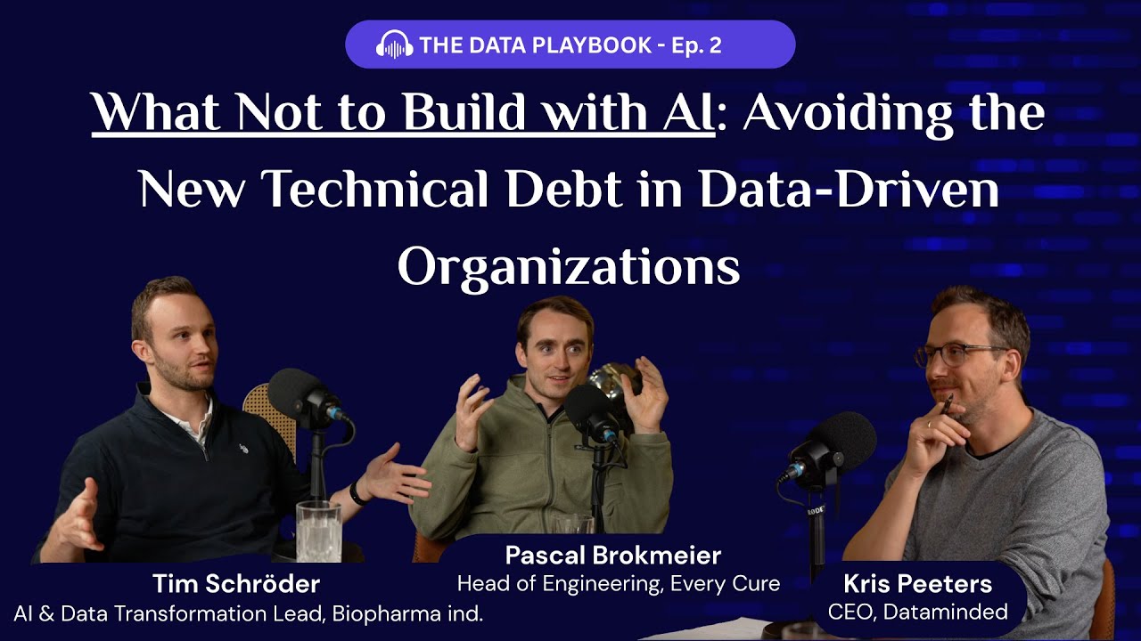 What Not to Build with AI: Avoiding the New Technical Debt in Data-Driven Organizations