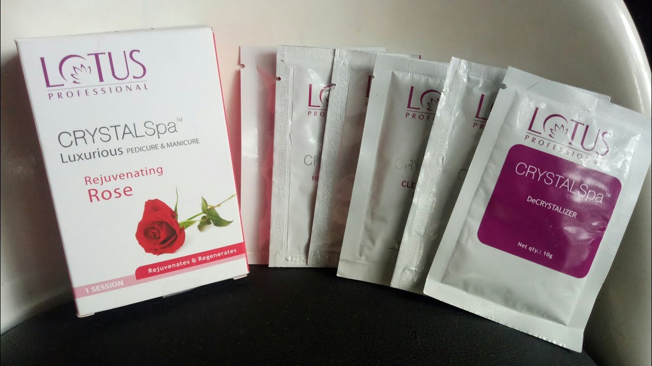 Lotus crystal pedicure