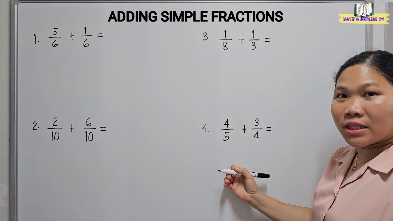 ADDING SIMPLE FRACTIONS