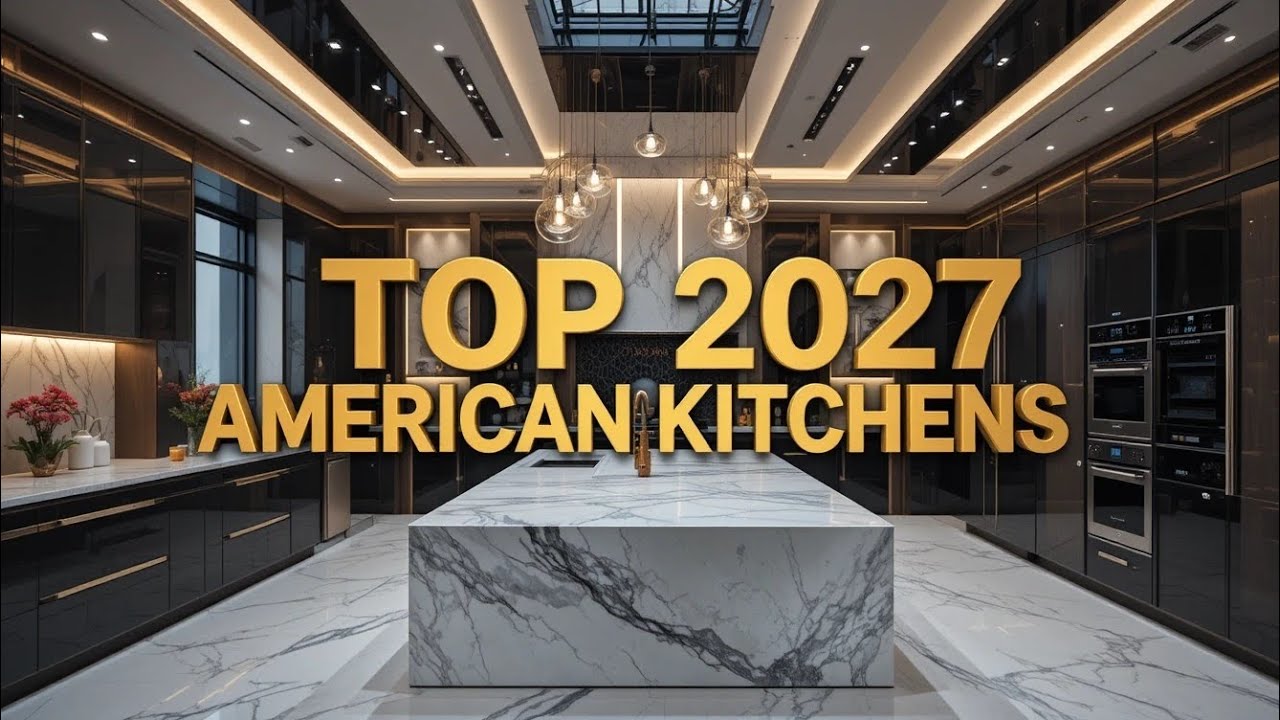 Top 2027 American Kitchen Design Ideas | Modern Luxury & Smart Kitchen Trends