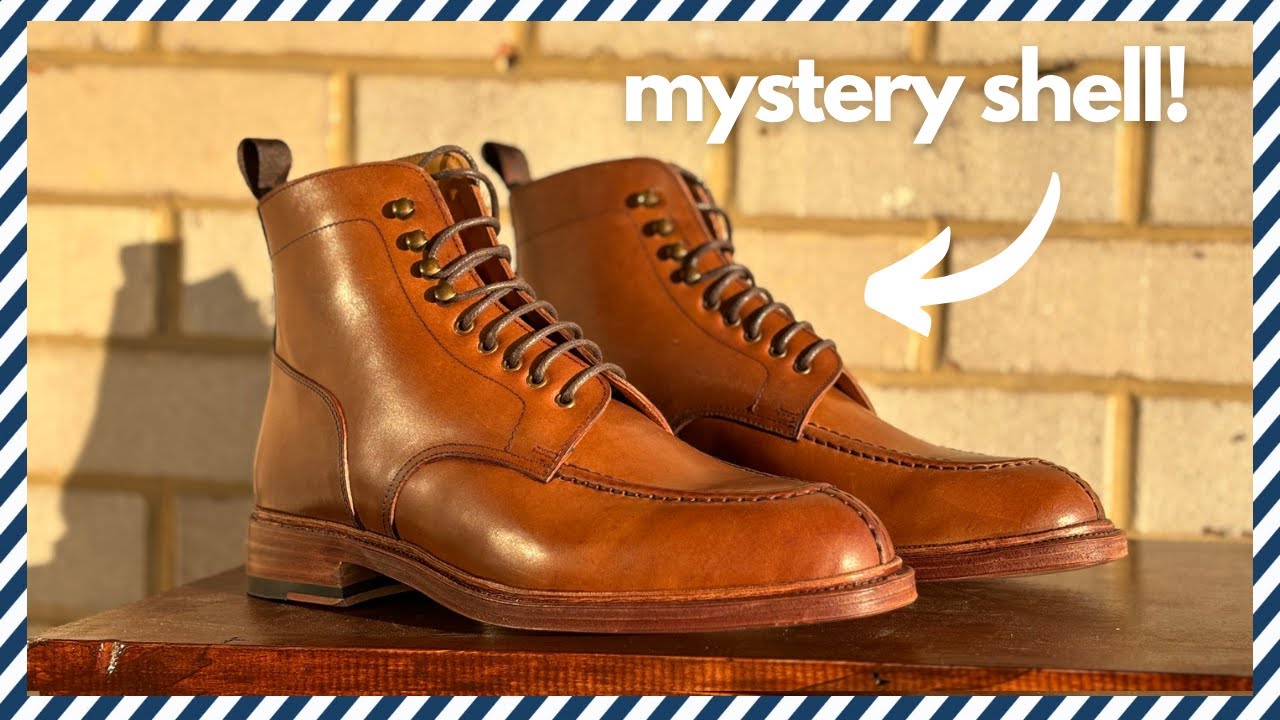 [Unboxing] Meermin Shell Cordovan Boot Review - A Good Moc Toe Alternative?