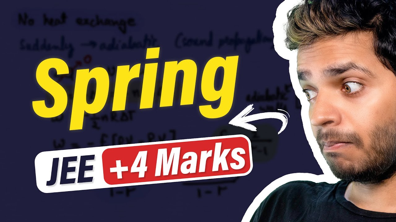 Spring with PYQs #jee #neet Vikrant Kirar