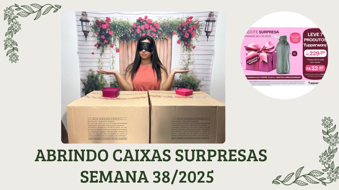 TUPPERWARE ÀS CEGAS | EU NÃO ACREDITO QUE VEIO ISSO NA MINHA CAIXA | Evellin Tupperware 
