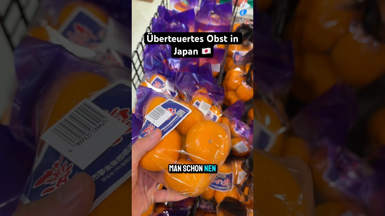 Obst in Japan ist unfassbar&hellip;