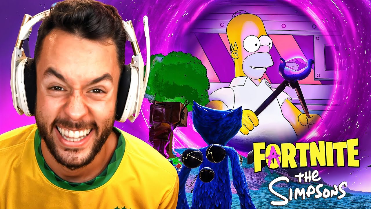 REACCIONANDO AL EVENTO DE LOS SIMPSONS EN FORTNITE -&nbsp;TheGrefg