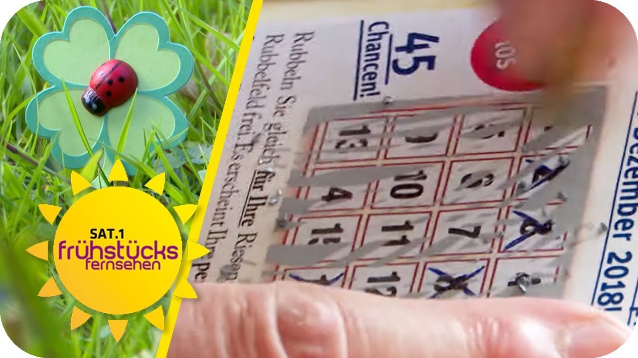 Teure Rubbellos Panne: Firma zahlt 300 Gewinner den Hauptgewinn aus!  | SAT.1 Frühstücksfernsehen