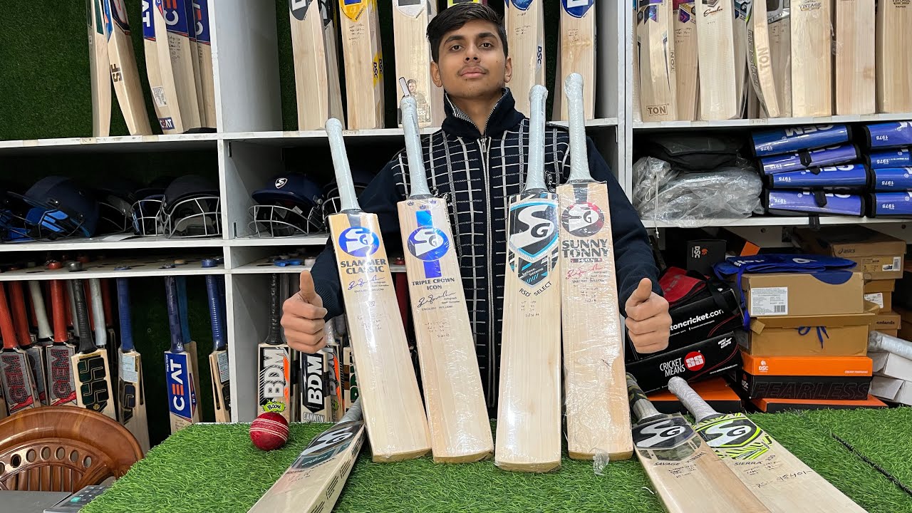 Sg All  types English willow bats review WhatsApp us 9871720700 |vansh sports Delhi