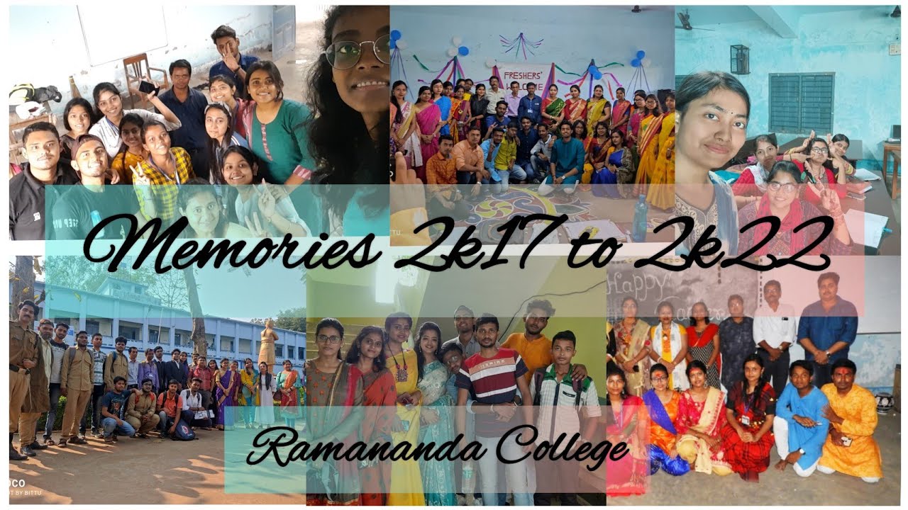MEMORIES ~ 2k17 To 2k22 (Reunion)🤩🤩 English Department...# Ramananda college