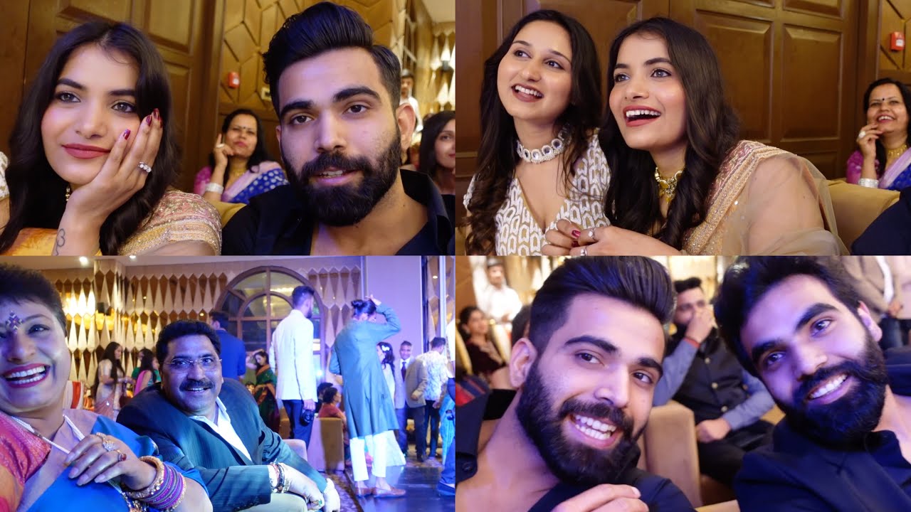 Sangeet me Papa ne lagaye Char Chaand