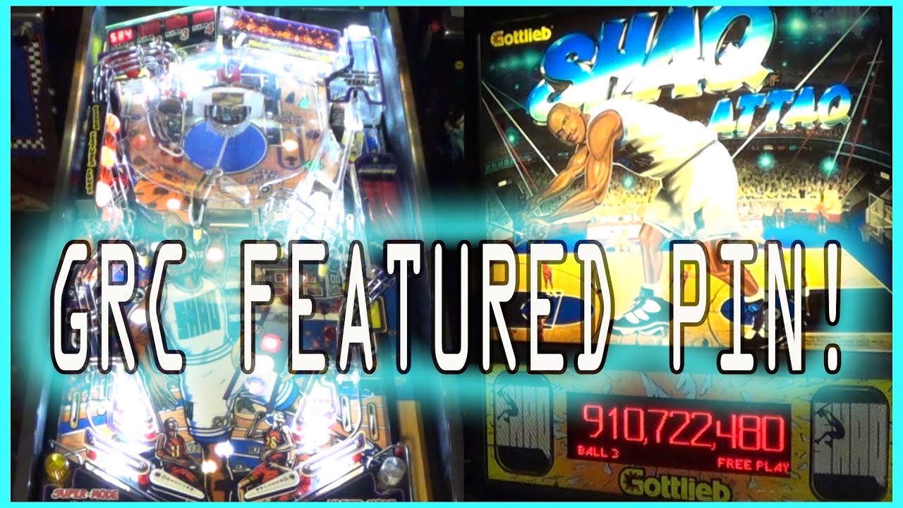 SHAQ ATTAQ Pinball Machine ~ Shaq Diesel Mashup? ~ GRC Feature Gameplay!