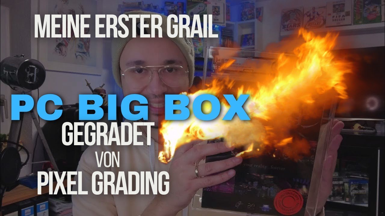 Meine Erste Pixel-Grading PC Big BOX gegradet - Tolles Spiel, Toller Titel, Mega Grail !
