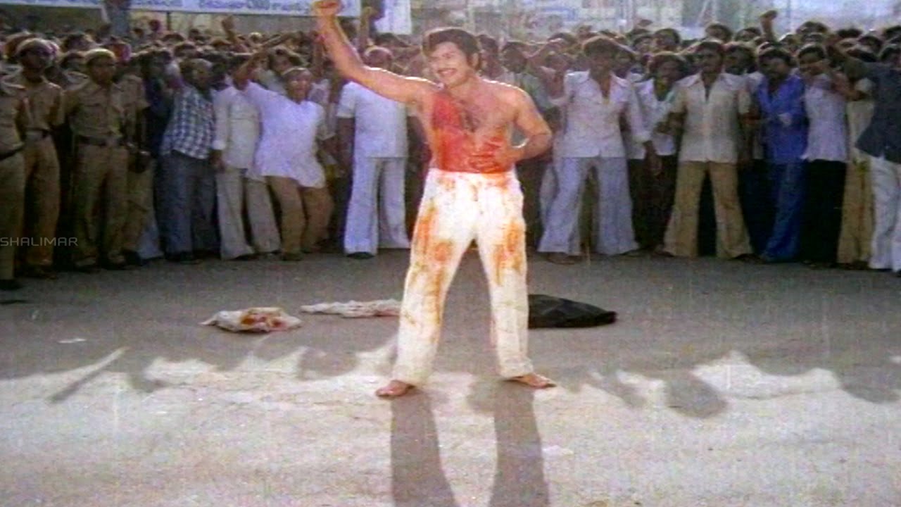 Eenadu Movie || Best Climax Scene || Krishna,Radhika,Rao Gopal Rao