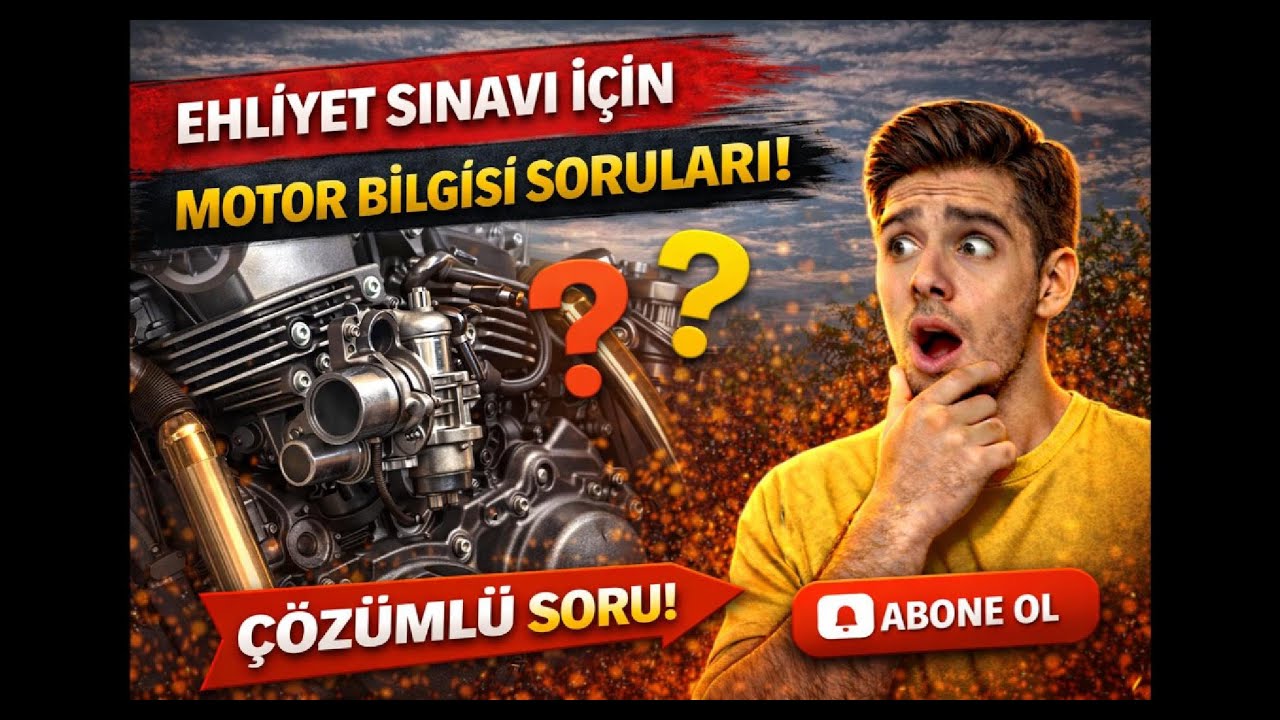 Motor Bilgisi Soruları- Esınav Çıkması Muhtemel Sorular