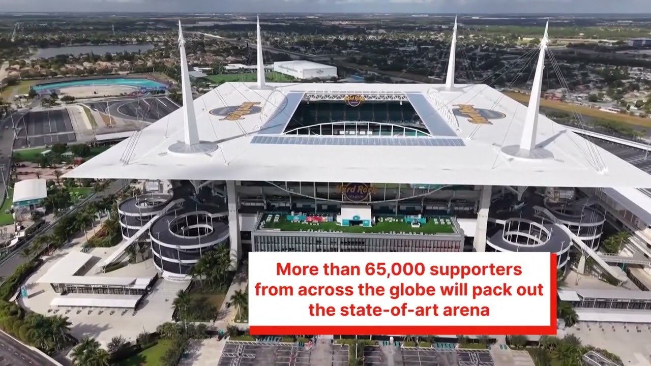 2026 FIFA World Cup Stadiums - Miami, Miami Stadium.