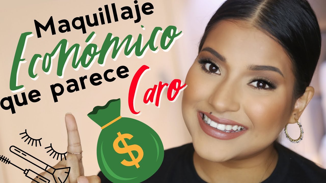 Maquillaje ECONÓMICO que parece caro😱 #KRIZREALES