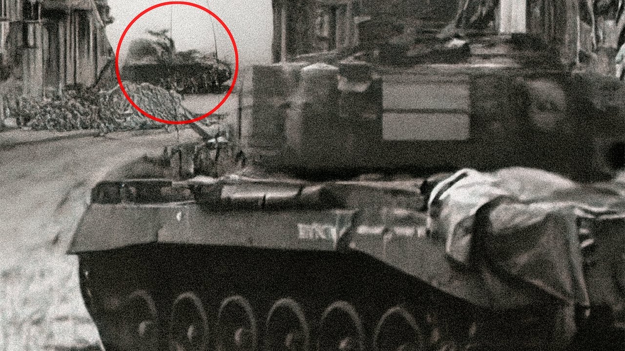 Legendarny pojedynek czołg&oacute;w schwytany kamerą - Ostatnia bitwa Pantery