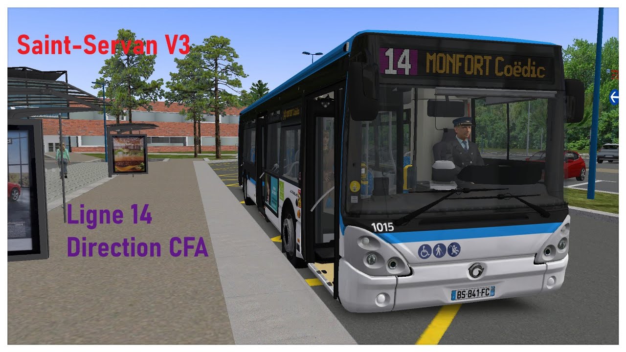 OMSI 2 Saint-Servan Ligne 14 Direction CFA