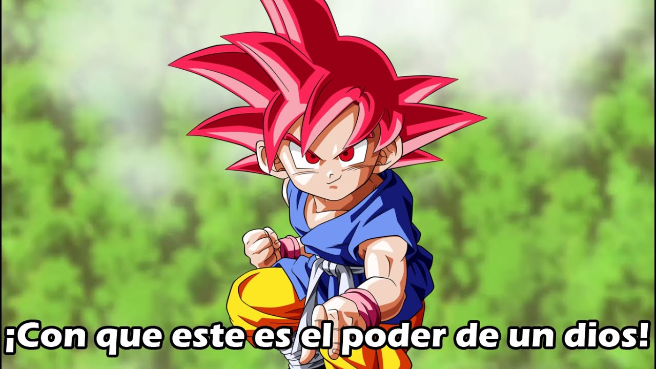 ¿Que hubiera pasado si Goku alcanzaba el SSJ Dios al beber el agua divina? (Parte 1)