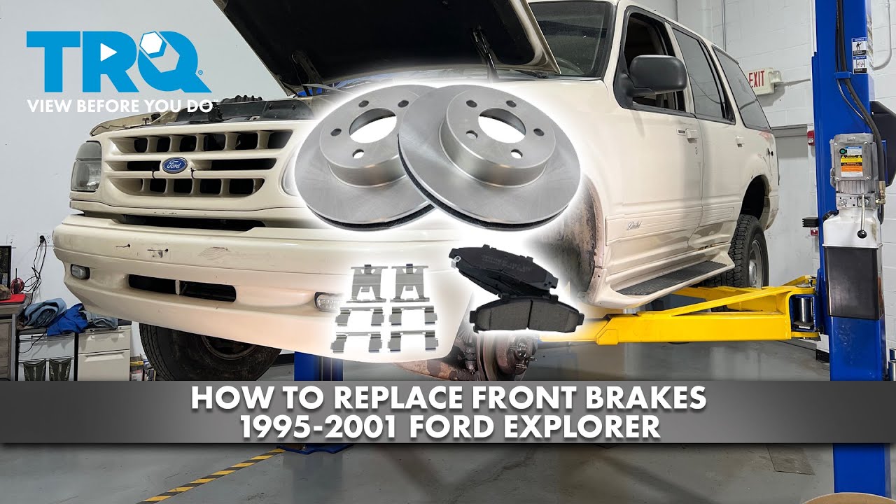 How to Replace Front Brakes 1995-2001 Ford Explorer