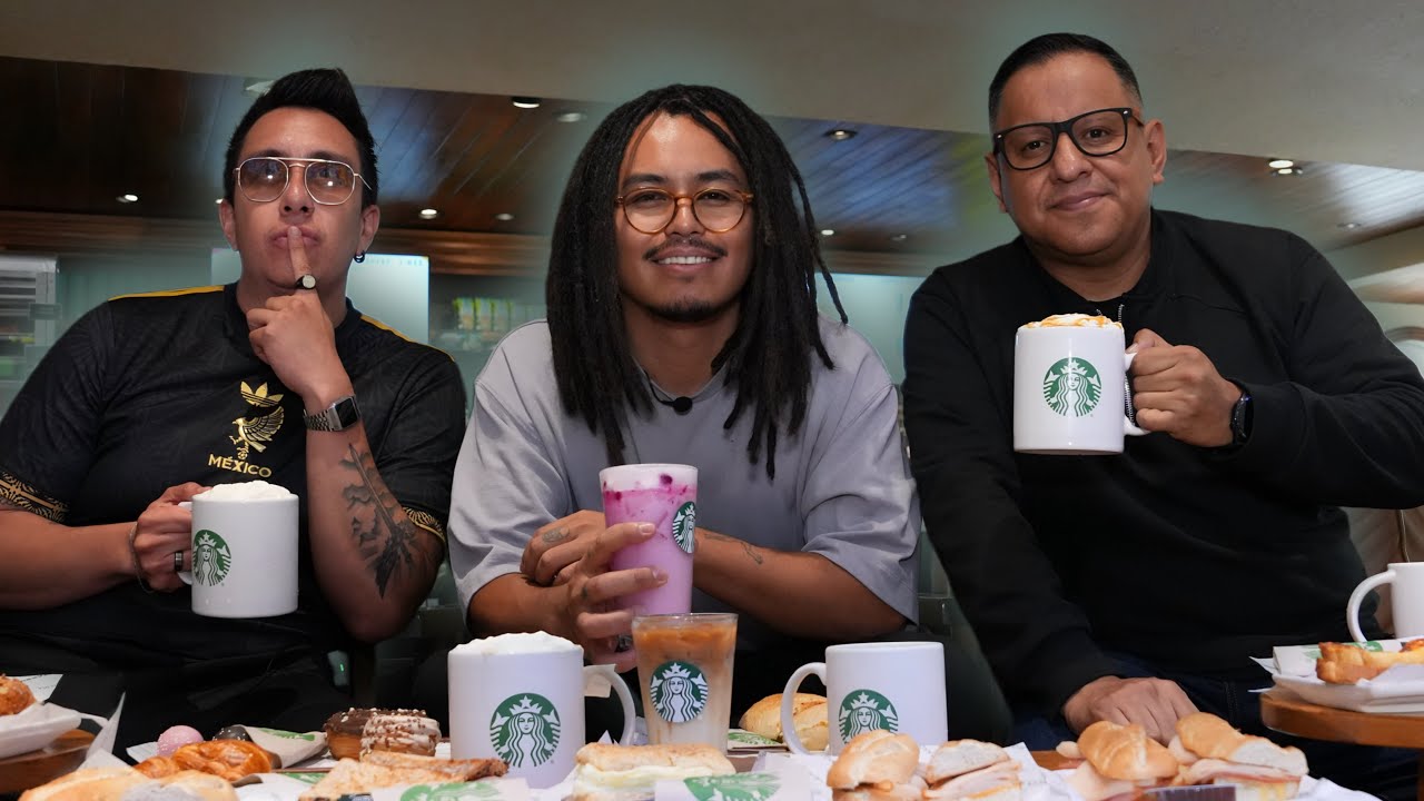 COMPRÉ TODO el MENÚ de STARBUCKS - Lalo Elizarrarás