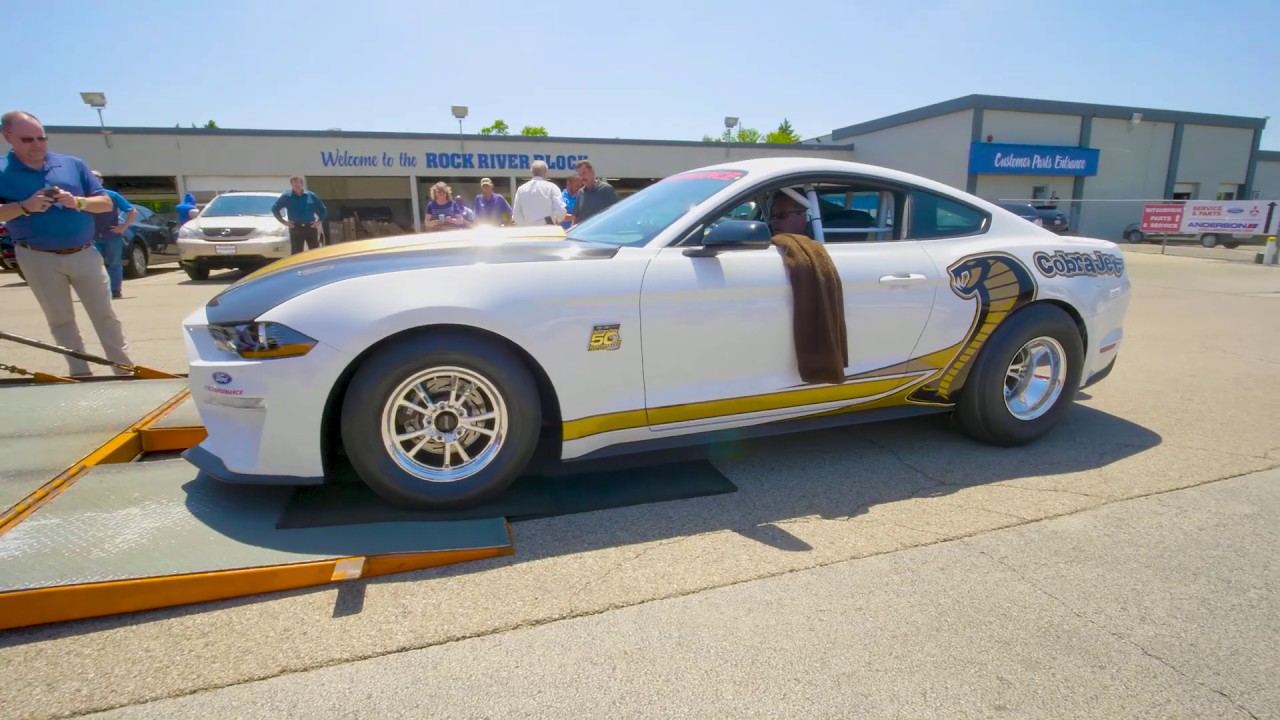 2019 Mustang Cobra Jet delivered to Anderson Rock River Ford