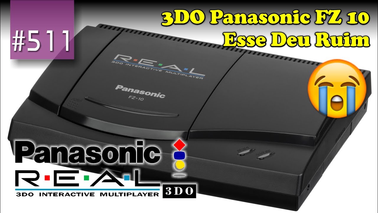 Manutenção #511 - 3DO Panasonic FZ 10: Esse Deu Ruim :(
