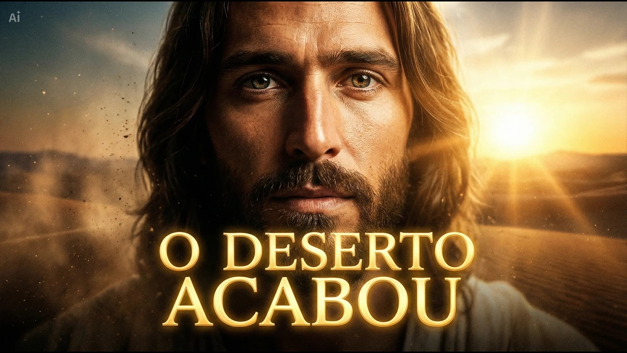 HOJE É O FIM DO SEU DESERTO — OUÇA ESTA MENSAGEM COM FÉ