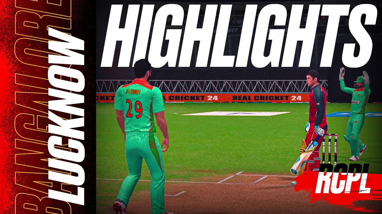 LSG vs RCB🔥- IPL/RCPL in Real Cricket 24 #7