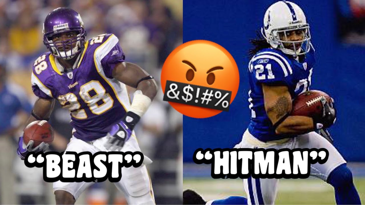 When Adrian Peterson MET Bob Sanders 🔥 PHYSICAL MATCHUP! (2008) RB Vs DB Matchup