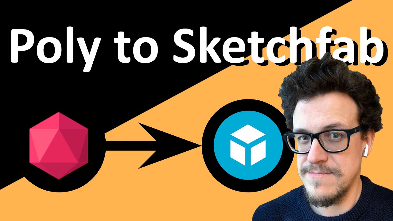 How to transfer Google Poly projects to #Sketchfab #bestbannersever