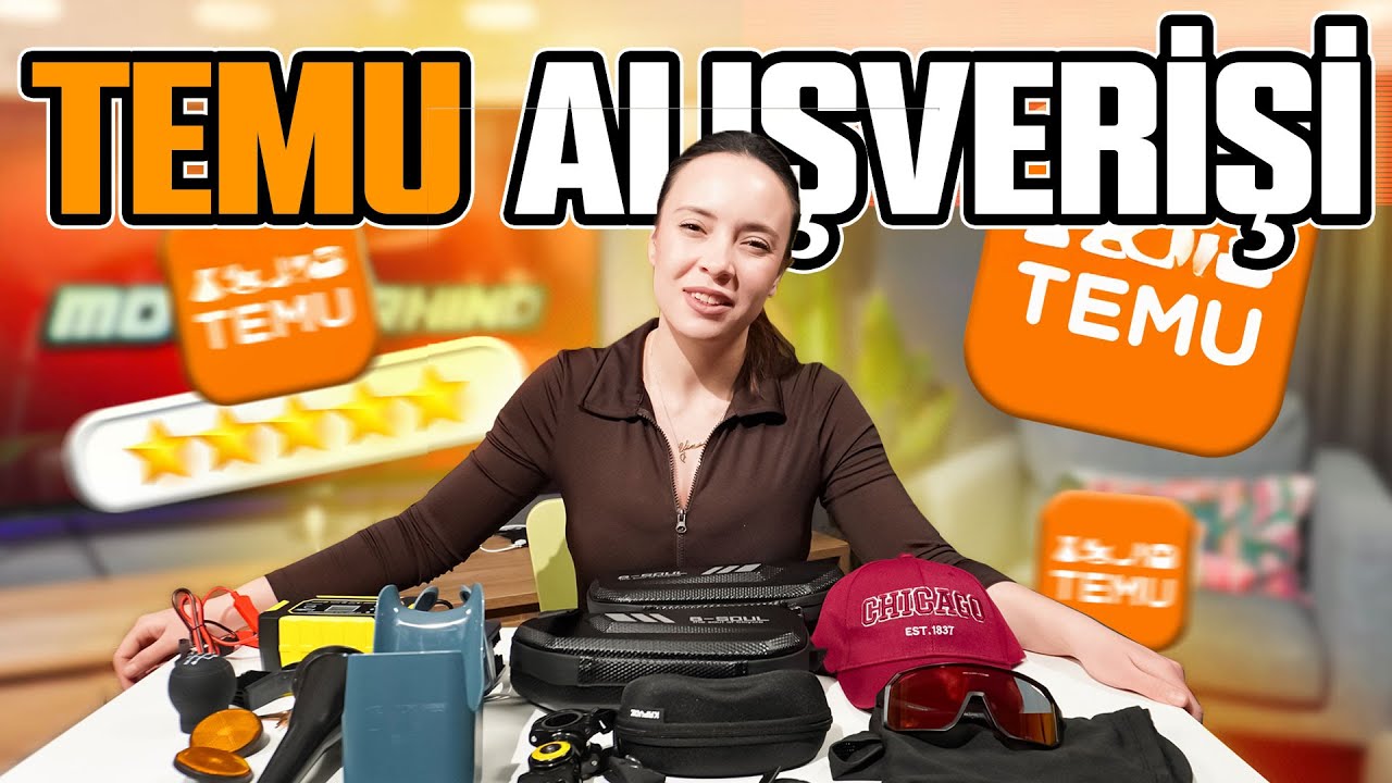 Temu'dan Motosikletim için Alışveriş Yaptım!