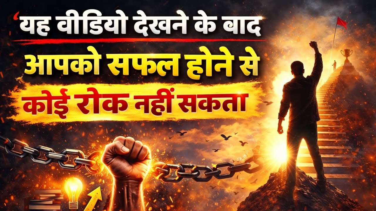 यह वीडियो देखने के बाद आपको सफल होने से कोई रोक नहीं सकता 🔥 | Powerful Motivationअब रुकना