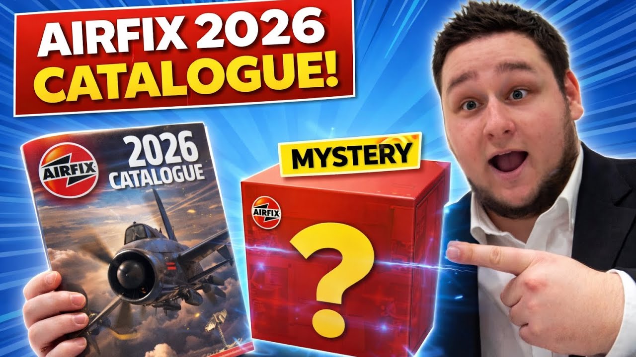 Airfix 2026 Catalogue REVEALED… Plus a Mystery Kit?!