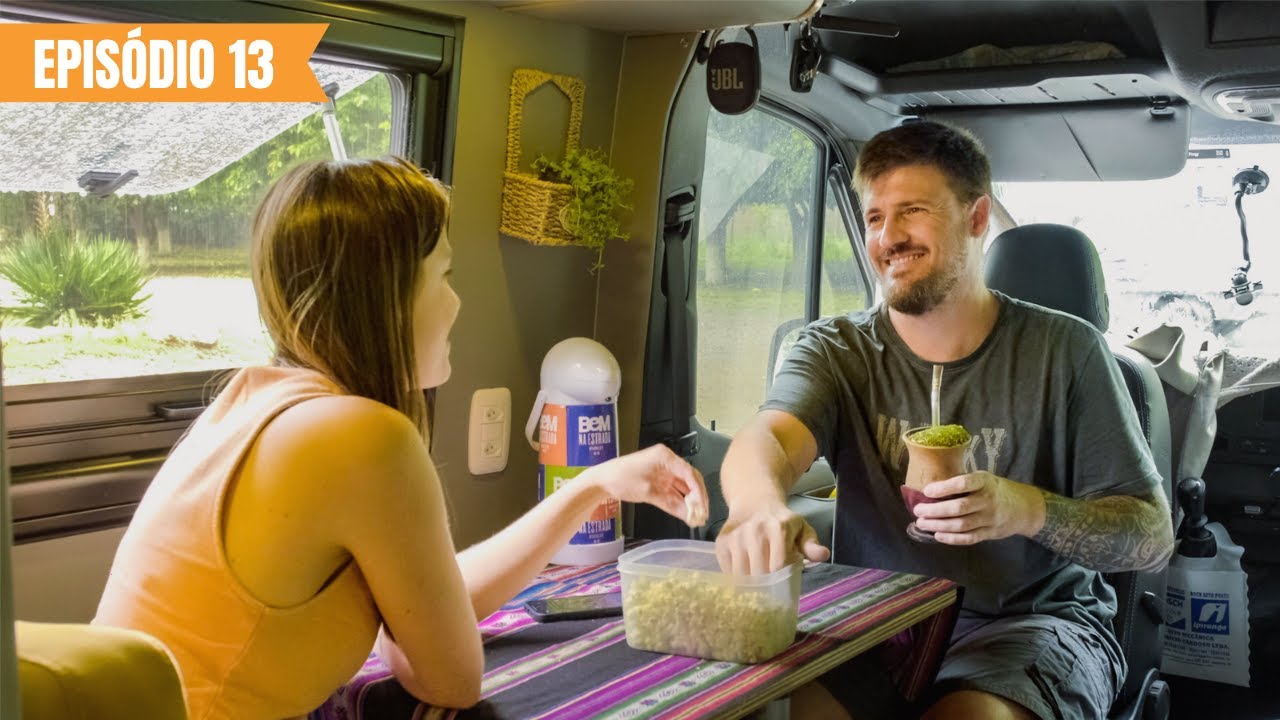 Como é morar em um Motorhome em dia de chuva!