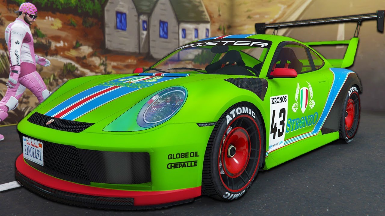 Я купил новейшую машину с огромным спойлером — GTA Online Los Santos Tuners