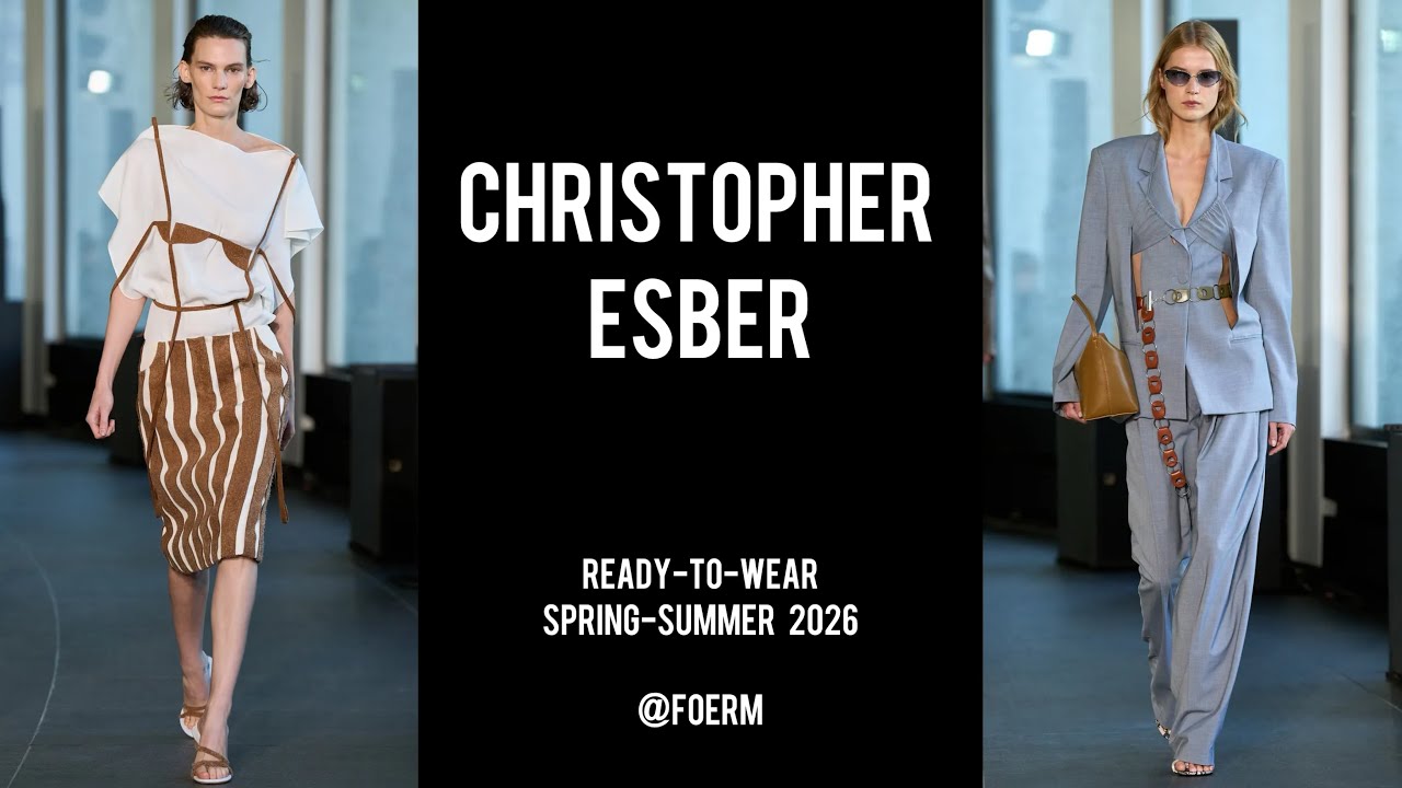 Christopher Esber RTW Spring-Summer 2026