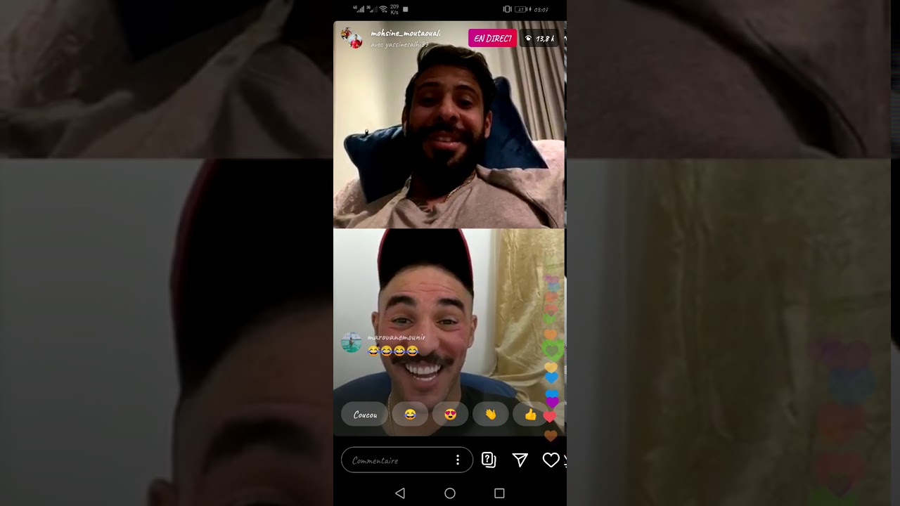 لايف محسن متولي و ياسين الصالحي شادين فحمد الله و سعيد فتاح 🤣