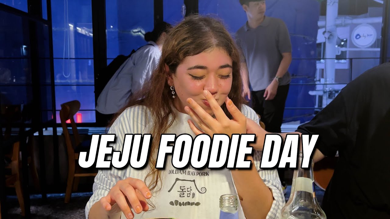 Exploring Waterfalls and Delicacies of Jeju Island | Cheonjiyeon Falls, Jeju Black Pork, and More!