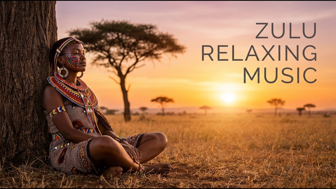 Soft Zulu Tribal Harmony | African Meditation Music for Inner Peace