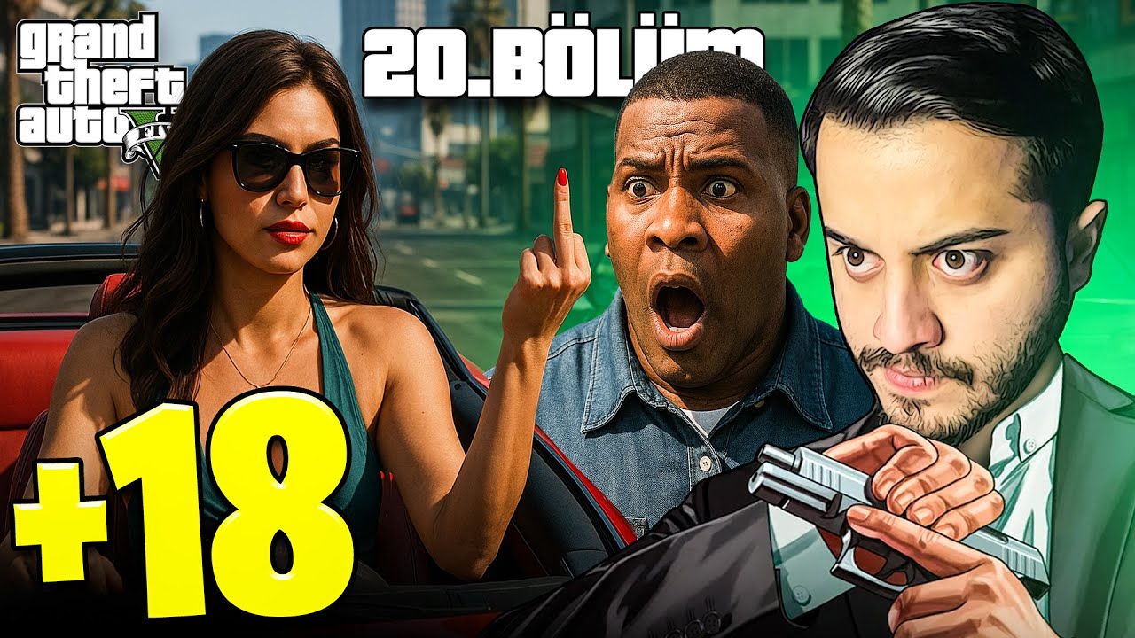 FRANKLİN'İN BAŞINA GELENE BAKIN! ŞOK OLDUM! (+18) Gta V Hikaye 20. Bölüm