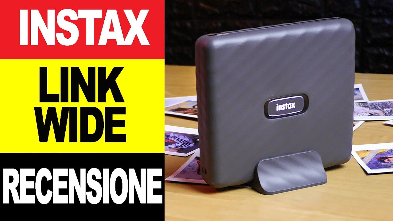 Fujifilm INSTAX link WIDE Recensione ITA