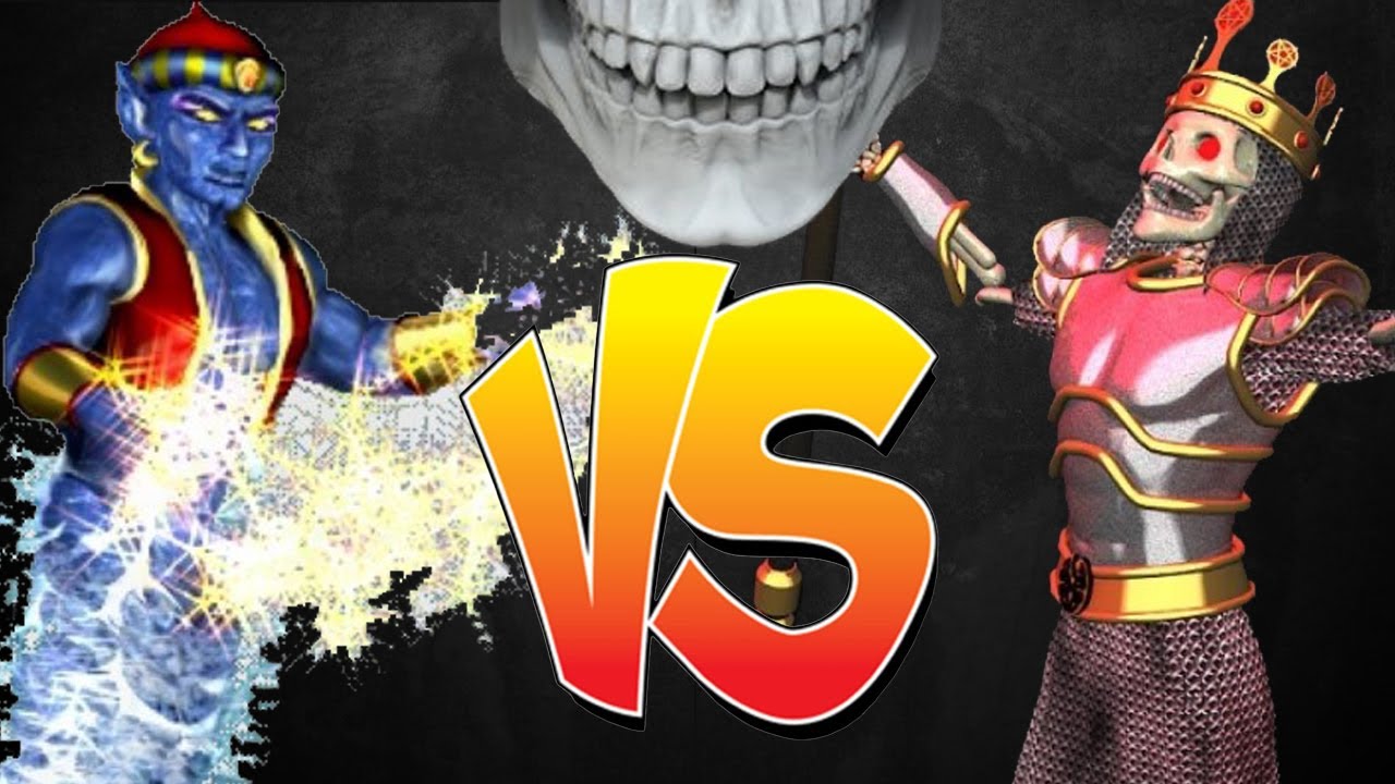 Heroes of Might and Magic III. Master genie VS Power lich