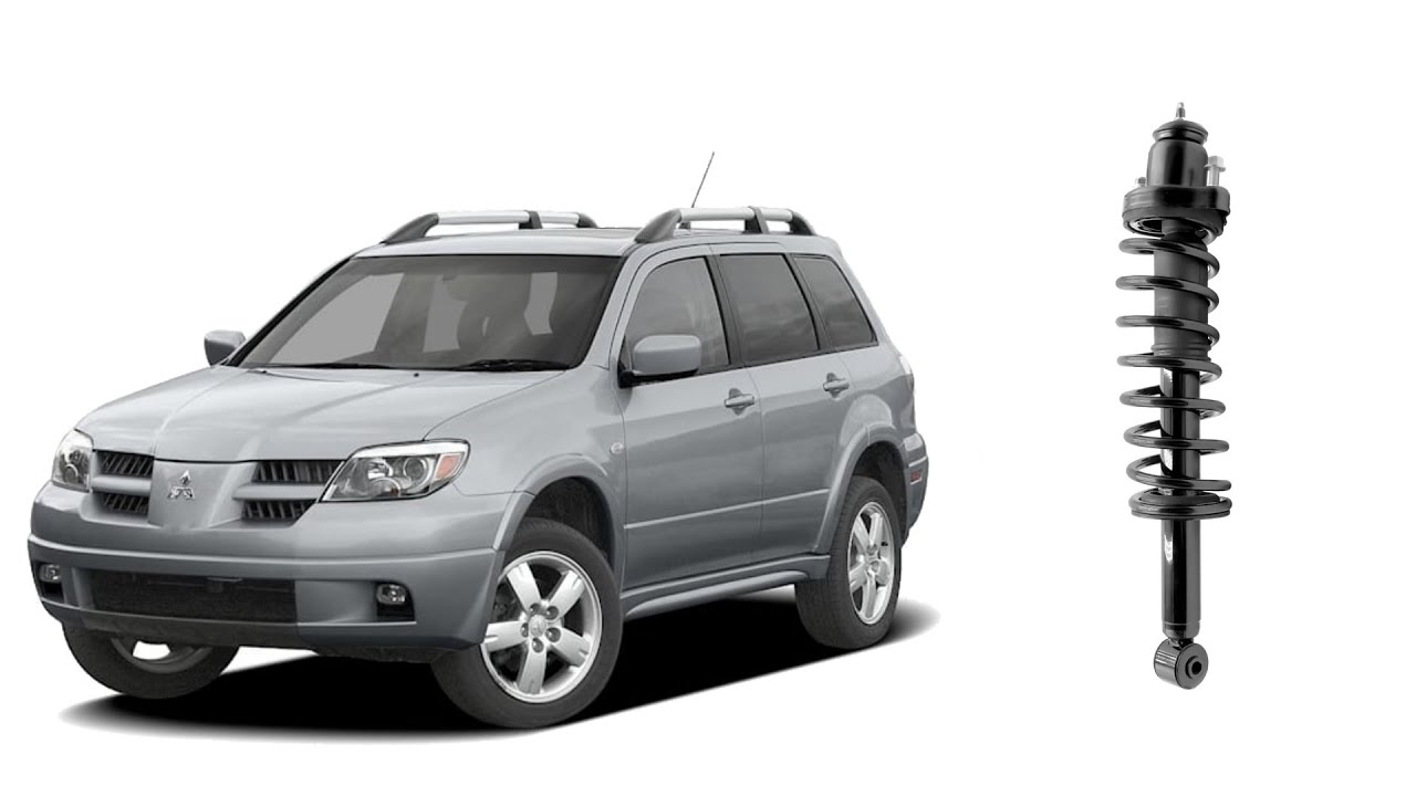 How to replace the rear struts on a 2003 - 2006 FWD Mitsubishi Outlander