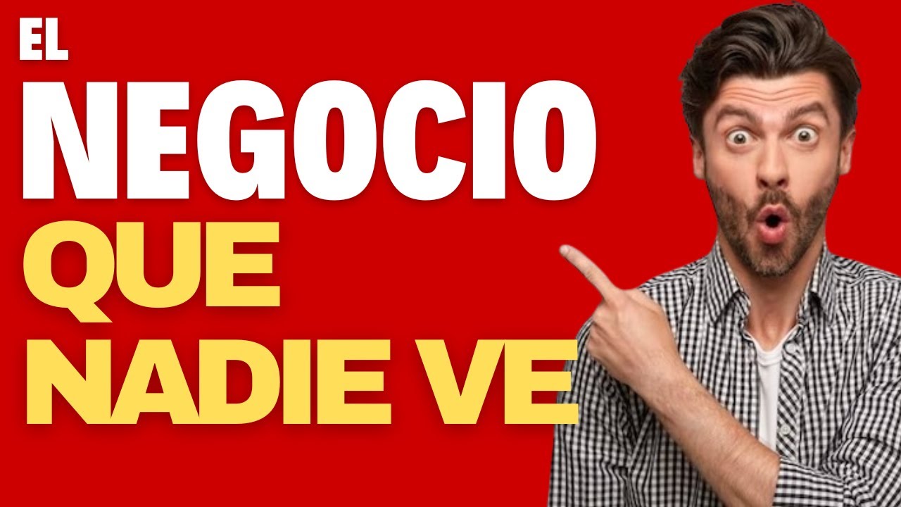 ✅ El NEGOCIO RENTABLE que los EMPRENDEDORES NO VEN (2025)