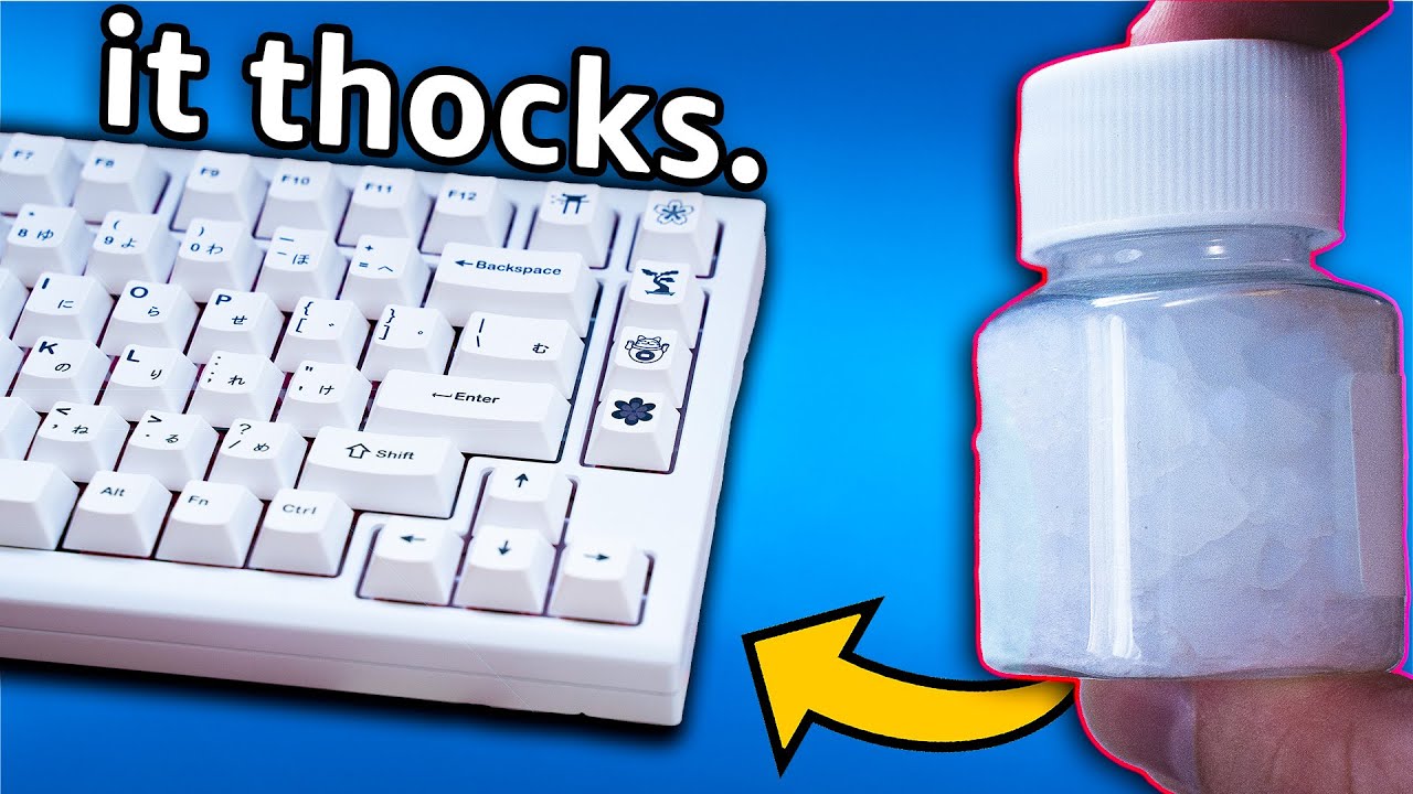 I Filled a Keyboard With AEROGEL... (So You DON'T Have To)